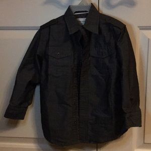 Boys button down shirt.